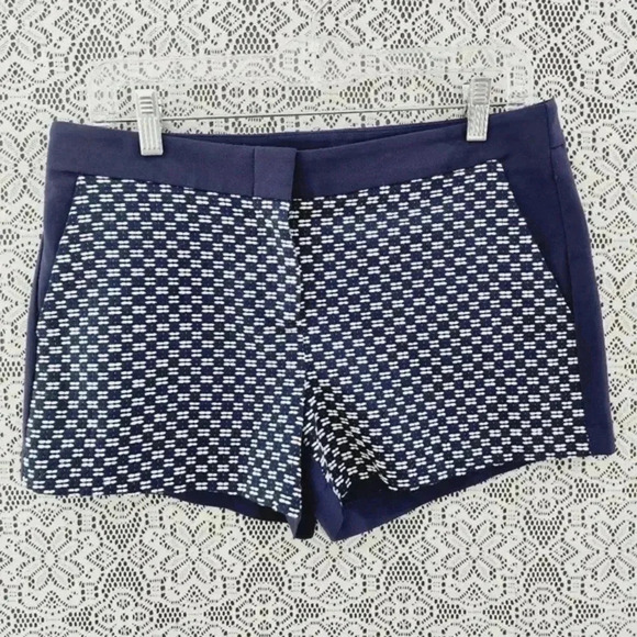 DKNYC Pants - NWT DKNYC Textured‎ women's shorts navy blue 6